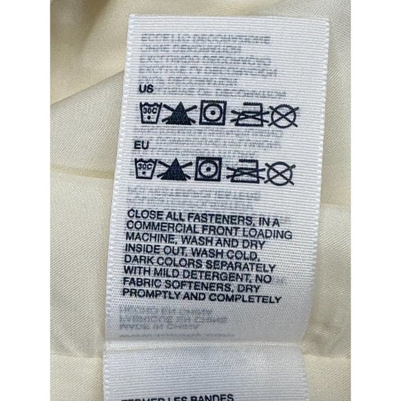 Tommy Hilfiger Cream Lightweight Down Puffer Vest Womens Medium - Picture 10 of 10